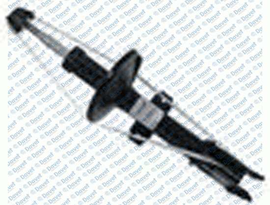 SACHS 350725 On Amortisor Sag/Sol Gazli Duster 08> Manuel Sanzuman